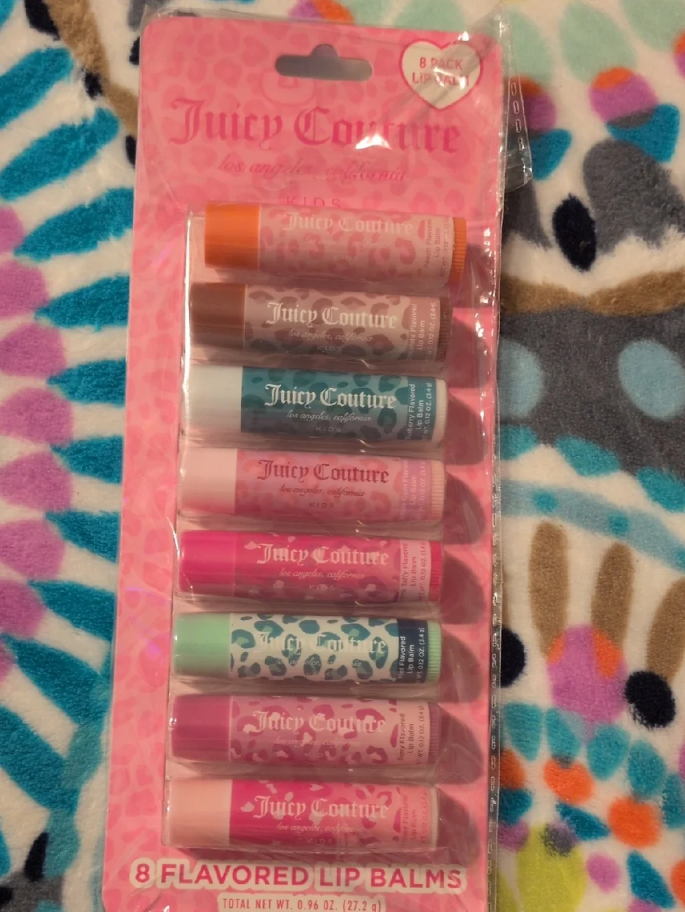 Juicy Couture Assorted 8 Pack Lip Balms - Picture 1 of 5